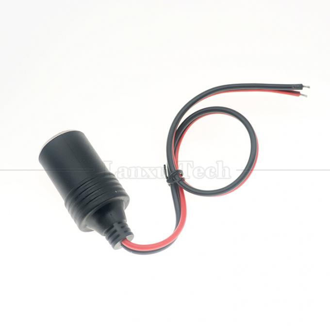 12V 24V 10A 18AWG DC Auto Sigarettenverstekker Vrouwelijke Steenkool Steenkool Adapter Verlengkabel 4