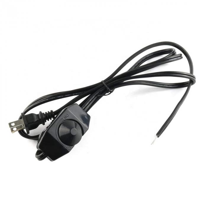 1.8m Rotary Knob Verstelbare LED Dimmer Switch Controller Stroomkabel voor Lamp LED Strip 4