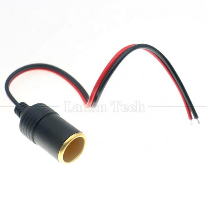 12V 24V 20A Pure Cooper DC Car Cigarette Lighter Vrouwelijke Stopcontact Stroomadapter Verlengkabel 1