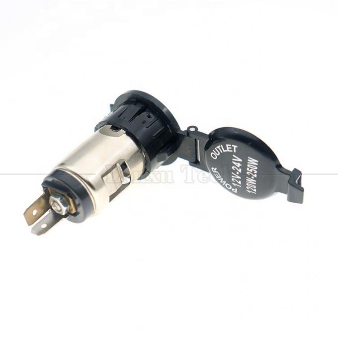 12v 24v waterdicht gat auto sigarettenanker vrouwelijke stopcontact oplader adapter voor motorfiets 3