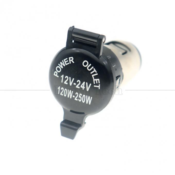 12v 24v waterdicht gat auto sigarettenanker vrouwelijke stopcontact oplader adapter voor motorfiets 1