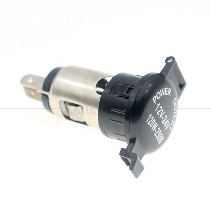 12v 24v waterdicht gat auto sigarettenanker vrouwelijke stopcontact oplader adapter voor motorfiets 4