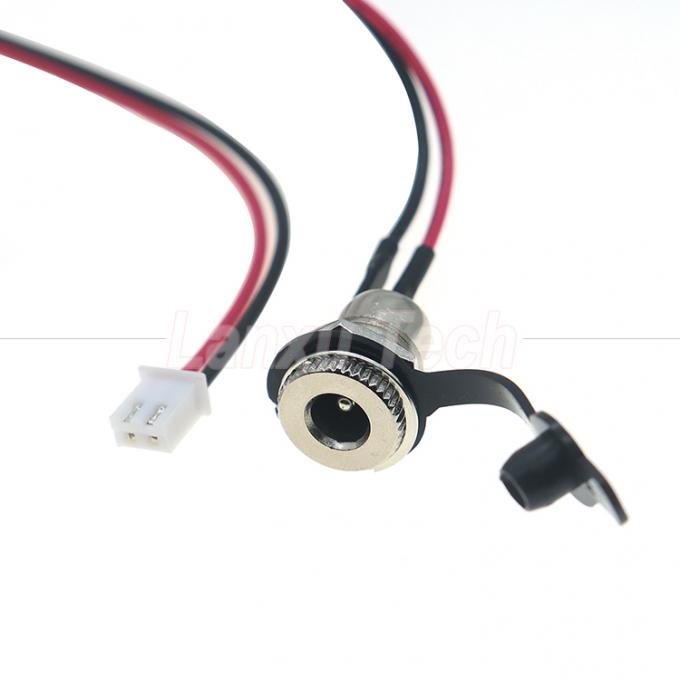 Waterdicht DC vrouwelijk stopcontact 5.5x2.1mm 5.5x2.5mm Jack DC099 tot XH2.54 PH SH VH connector kabel met dop 1