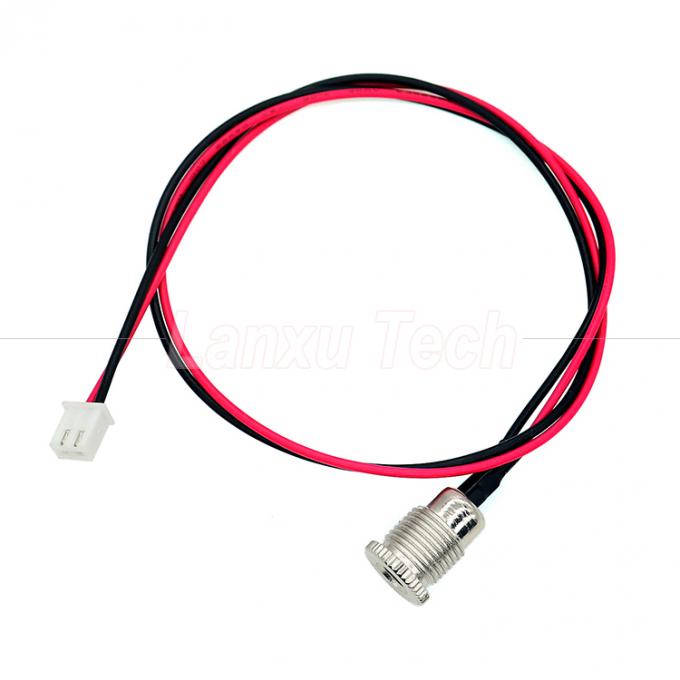 Waterdicht DC vrouwelijk stopcontact 5.5x2.1mm 5.5x2.5mm Jack DC099 tot XH2.54 PH SH VH connector kabel met dop 4