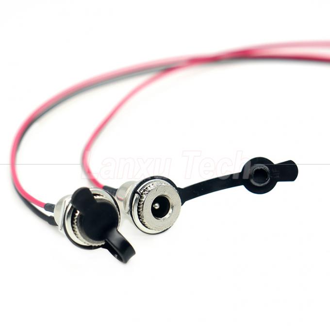 Waterdicht DC vrouwelijk stopcontact 5.5x2.1mm 5.5x2.5mm Jack DC099 tot XH2.54 PH SH VH connector kabel met dop 2