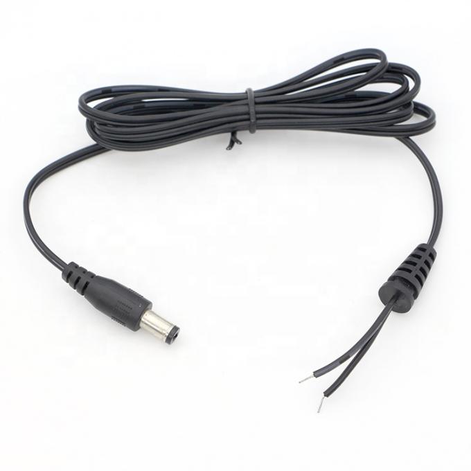 DC Input Barrel Jack 2.1x5.5mm Mannelijk Vrouwelijk tot Open Pigtail DC Power Cable 1