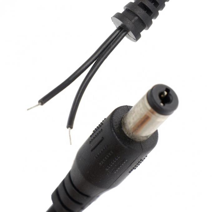 DC Input Barrel Jack 2.1x5.5mm Mannelijk Vrouwelijk tot Open Pigtail DC Power Cable 2