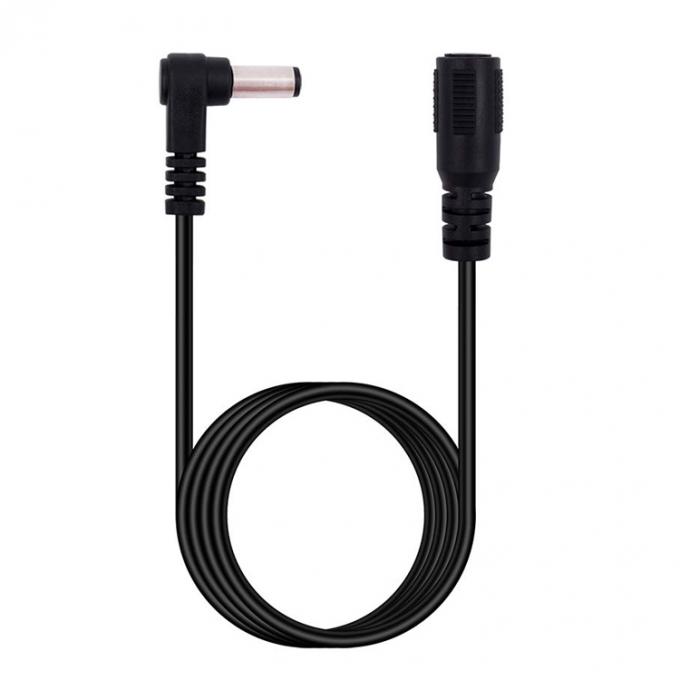 90 graden hoek man tot vrouw aansluiting 5,5x2,1 mm vat Jack DC-verlengkabel 1
