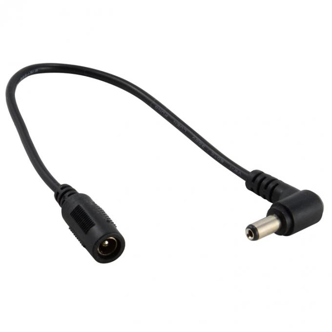 90 graden hoek man tot vrouw aansluiting 5,5x2,1 mm vat Jack DC-verlengkabel 6