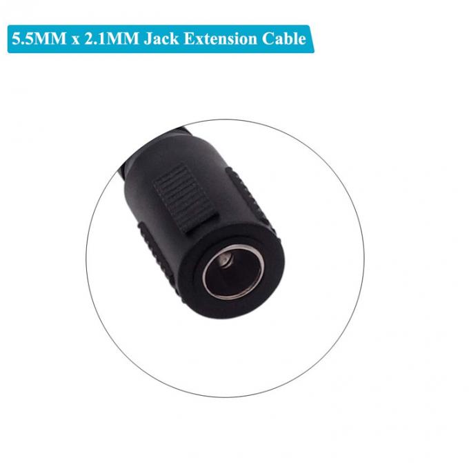 90 graden hoek man tot vrouw aansluiting 5,5x2,1 mm vat Jack DC-verlengkabel 5