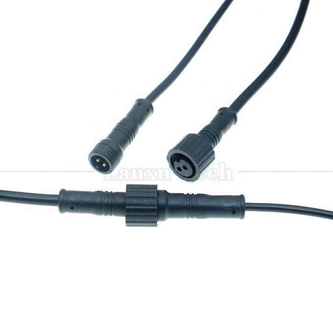 Waterdicht IP67 IP68 Mannelijk Vrouwelijk 2 3 4 5 6 7 8 Pin M12 kabel voor LED 4