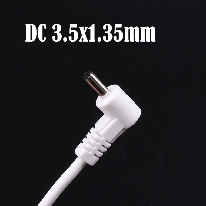 Custom 90 graden hoek 1m USB naar DC Man 3.5x1.35mm Power Extension Cable 3