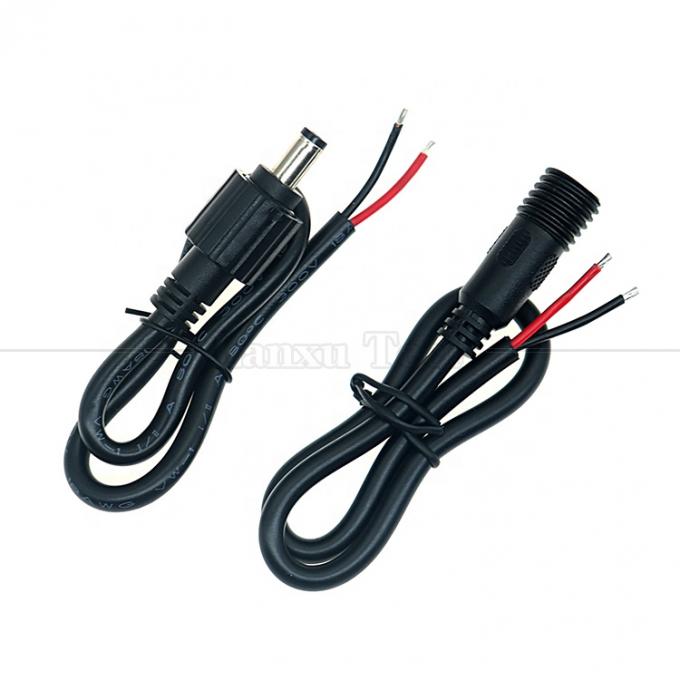 IP67 Waterdicht Man Vrouw 5.5x2.1mm 5.5x2.5mm 3.5x1.35mm Jack DC-verlengkabel 0