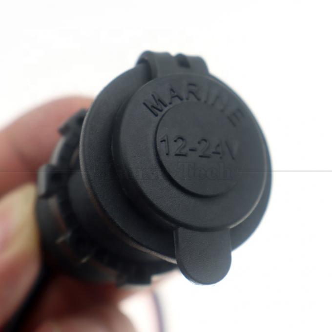 Waterdicht 12V 24V 16AWG DC Auto Sigarettenanker Vrouwelijke Steek Steek Adapter Verlengkabel 2
