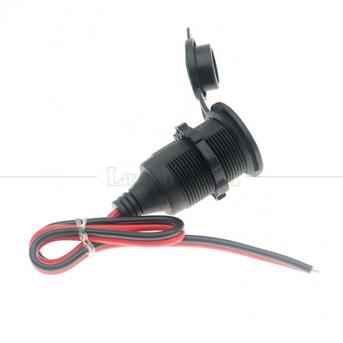 Waterdicht 12V 24V 16AWG DC Auto Sigarettenanker Vrouwelijke Steek Steek Adapter Verlengkabel 4