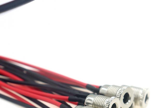 18AWG 10A metalen draad vrouwelijke stopcontact DC099 5.5x2.1mm 5.5x2.5mm Panel Mount Connector Pigtail DC Power Jack Cable 4