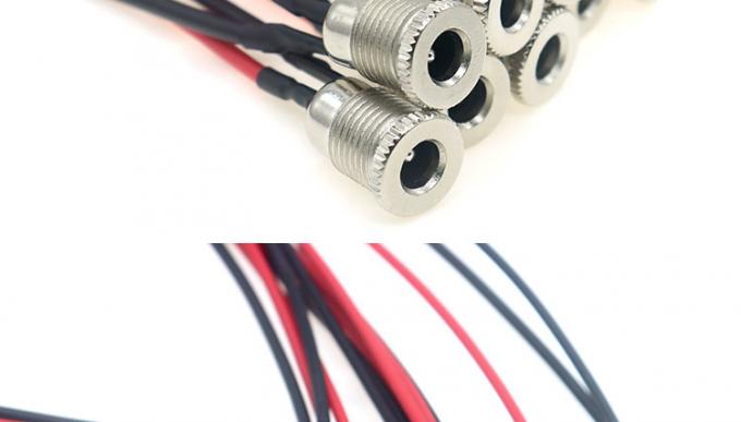18AWG 10A metalen draad vrouwelijke stopcontact DC099 5.5x2.1mm 5.5x2.5mm Panel Mount Connector Pigtail DC Power Jack Cable 5