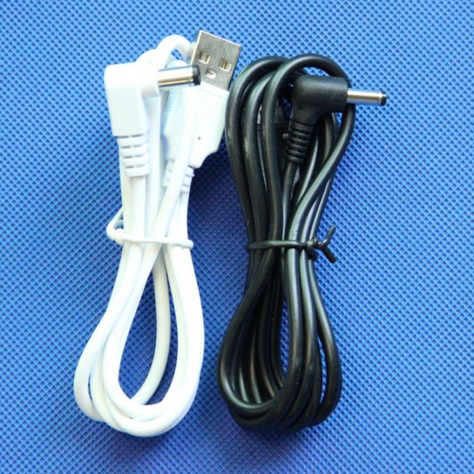 Witte Zwarte USB Mannelijke tot 90 graden Rechte hoek 5.5 X 2.1mm 5.5x2.5mm 3.5x1.35mm 4..0x1.7mm Mannelijke DC kabel 2