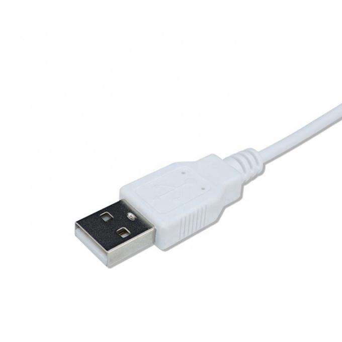 Wit Zwart 90 graden hoek 5.5x2.1mm 5.5x2.5mm 1.35x3.5mm USB naar DC stroomkabel 5