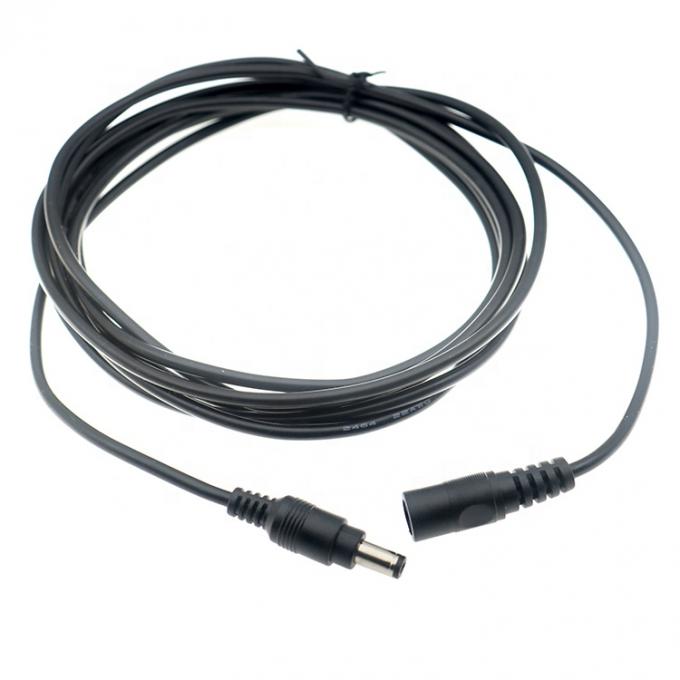 1M 2M 3M Man tot vrouw 5.5X2.1mm DC Jack Power Supply Extension Charger Cable voor CCTV Camera Led Strip 1