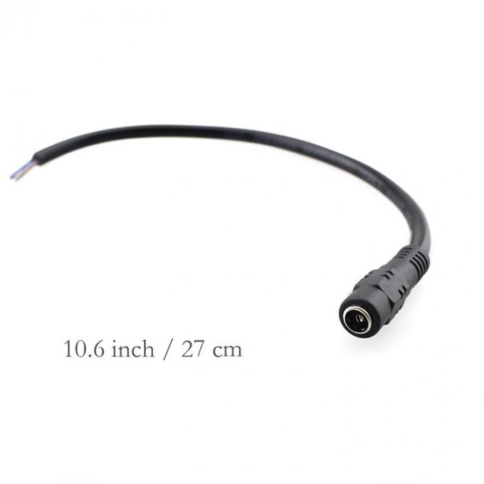 DC 2.1x5.5mm Mannelijke Vrouwelijke Socket Barrel Connector naar Open DC Pigtail Power Cable 4