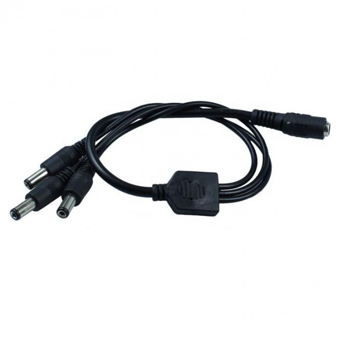1 Input naar 3 Output 1 Vrouw naar 3 Man 5.5x2.1 mm DC Power Supply Splitter Cable voor CCTV Led Strip 3