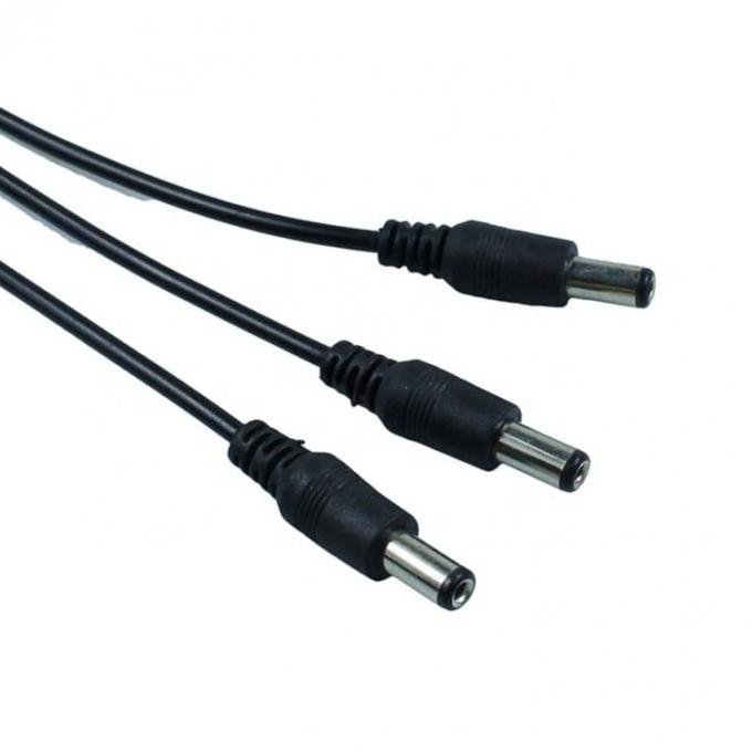 1 Input naar 3 Output 1 Vrouw naar 3 Man 5.5x2.1 mm DC Power Supply Splitter Cable voor CCTV Led Strip 4
