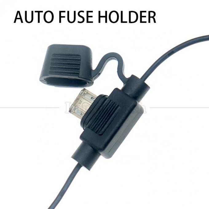 12V DC 5.5X2.1mm naar Alligator Clips Fuse Power Cable voor Trail Camera 3