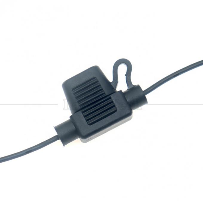 12V DC 5.5X2.1mm naar Alligator Clips Fuse Power Cable voor Trail Camera 4