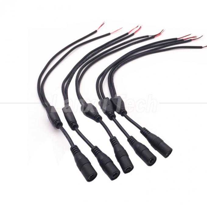 DC Man Vrouwelijk 5.5x2.1mm Jack Splitter Power Extension Cable voor LED Light CCTV Camera 6