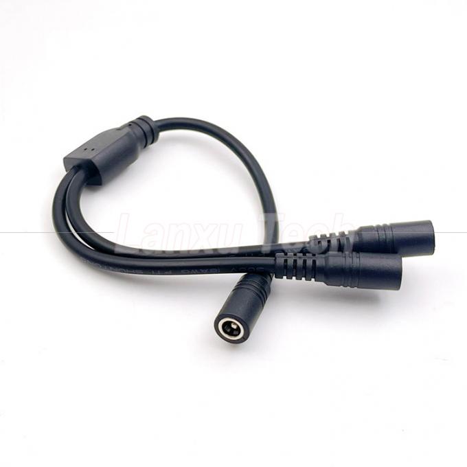 1 Vrouwelijke naar 2 Weers Vrouwelijke DC 5.5x2.1mm Splitter Power Extension Cable voor CCTV Security Camera LED Strip Light 5