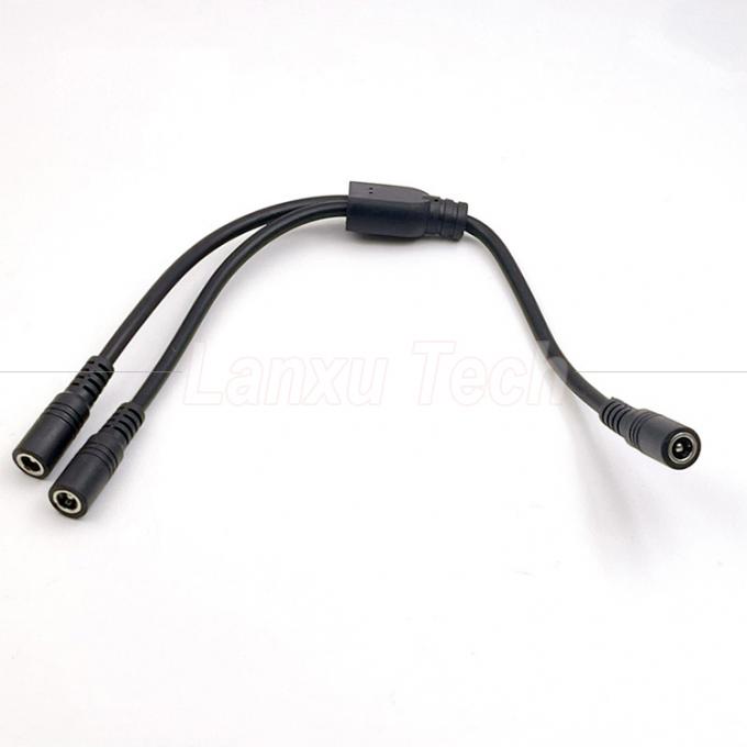 1 Vrouwelijke naar 2 Weers Vrouwelijke DC 5.5x2.1mm Splitter Power Extension Cable voor CCTV Security Camera LED Strip Light 4
