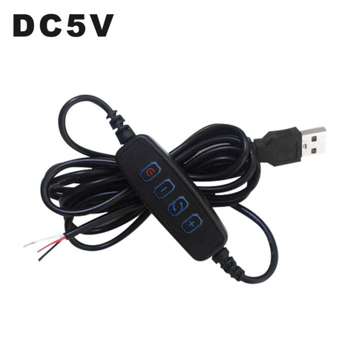 5V LED USB ON OFF Switch Cable Dimmer voor lamp 1