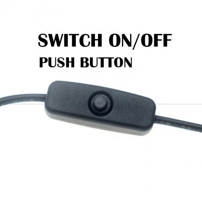 12V Led Strip Light Power on off Schakel USB-connector naar open draad Converter Charge kabel 3