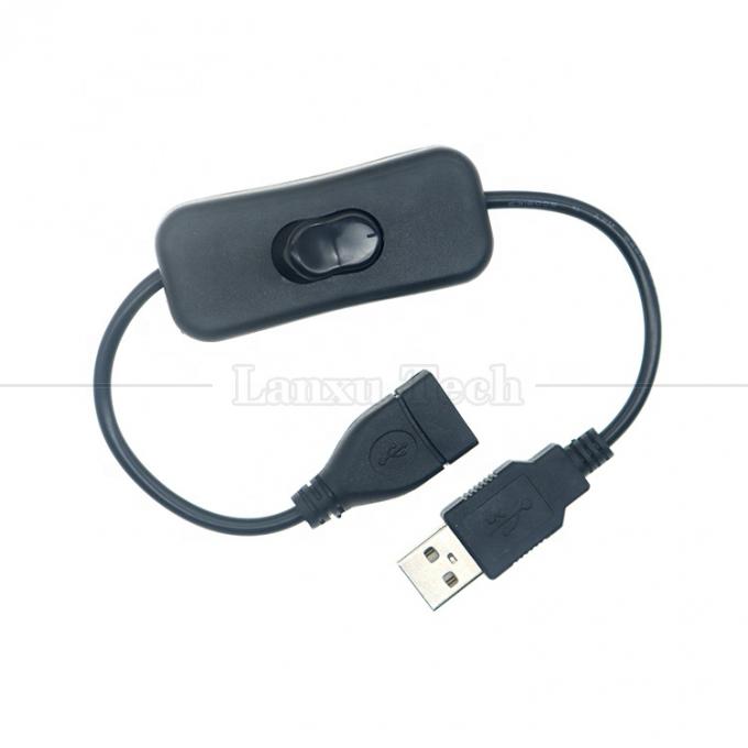 Power ON OFF Controller USB 2.0 Type A-switchkabel van man tot vrouw voor Raspberry Pi 1