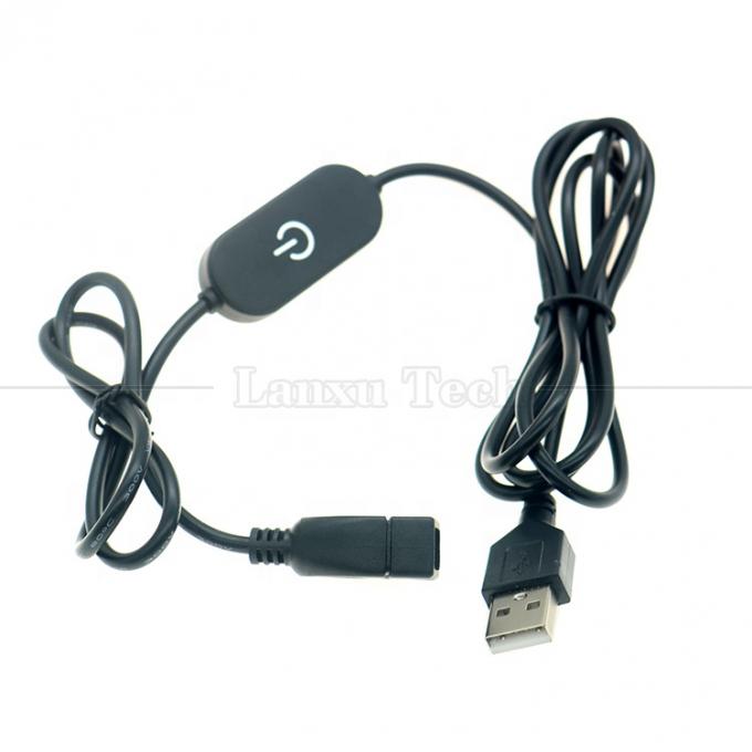 5v Stepless Up Down Touch Controller Dimmer 1m Man tot Vrouw USB aan en uit Schakelaarkabel voor Led Strip Bar Lamp 0