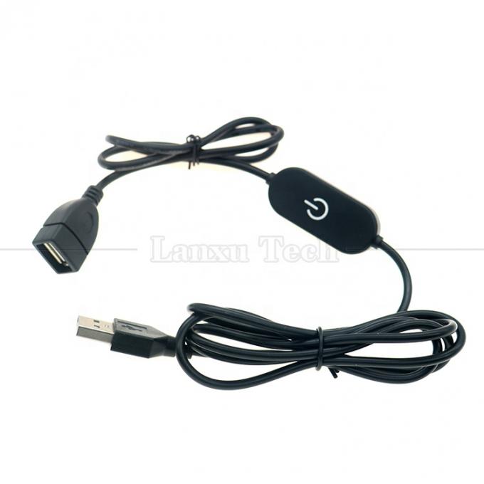 5v Stepless Up Down Touch Controller Dimmer 1m Man tot Vrouw USB aan en uit Schakelaarkabel voor Led Strip Bar Lamp 5