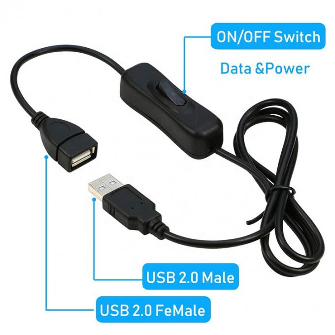 Koppeling van een USB-switchkabel van man tot vrouw voor ledlampcomputer 1