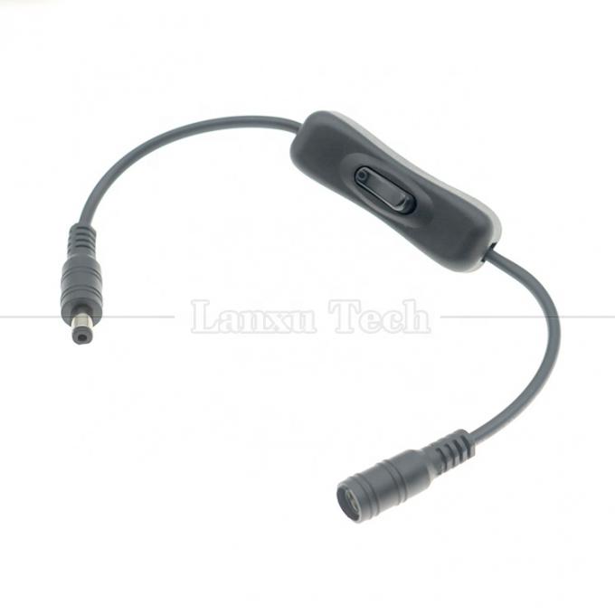 12V 24V Man tot Vrouw 5.5x2.1mm DC Jack aan en uit 304 Switch Cable voor LED Strip Lamp 1