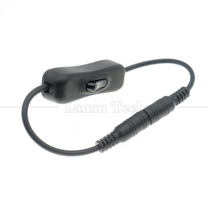 12V 24V Man tot Vrouw 5.5x2.1mm DC Jack aan en uit 304 Switch Cable voor LED Strip Lamp 5