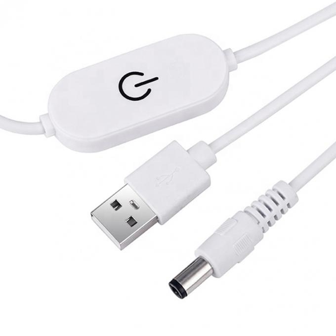 5V 2A USB TO dc 5,5*2,1 mm verstelbare schakelaar afstandsbediening kabel led strip dimmer voor lamp licht 3