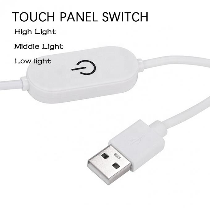 5V 2A USB TO dc 5,5*2,1 mm verstelbare schakelaar afstandsbediening kabel led strip dimmer voor lamp licht 4