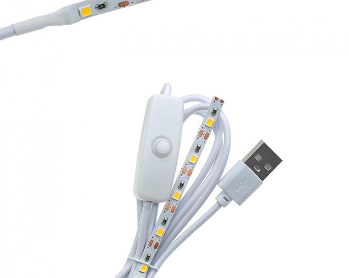 Hoogwaardige USB-controller Dimmer Power on off Switch kabel met LED lichtstrooklamp 4