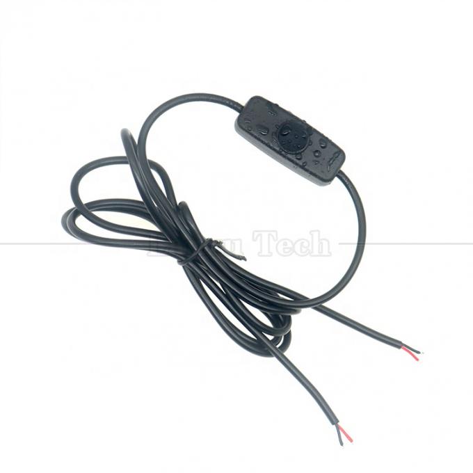 Custom Factory Waterproof Silicon Cover Push Button 2 Pin DC Power on off Switch Cable voor Lamp Motorcycle 2