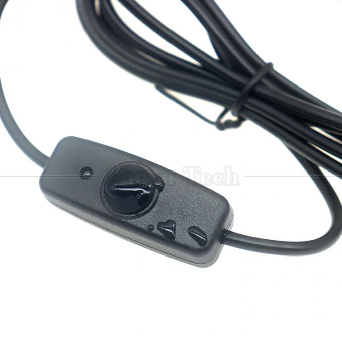 Custom Factory Waterproof Silicon Cover Push Button 2 Pin DC Power on off Switch Cable voor Lamp Motorcycle 1