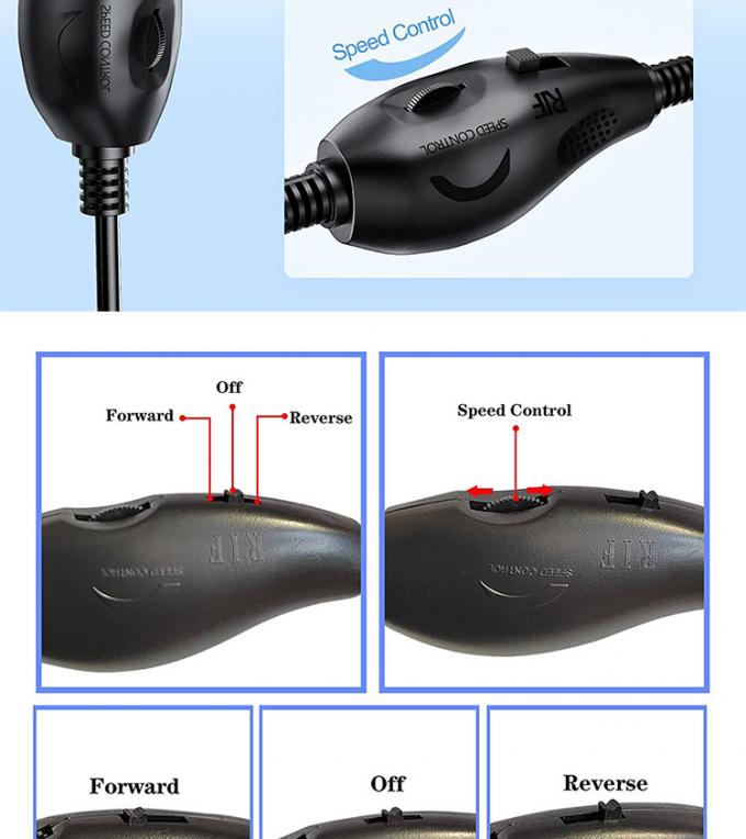 5V USB naar DC 5.5x2.1mm 12V Uitgang Helderheidscontrole Verstelbare dimmer aan en uit Schakelaarkabel voor LED-lampventilator 3