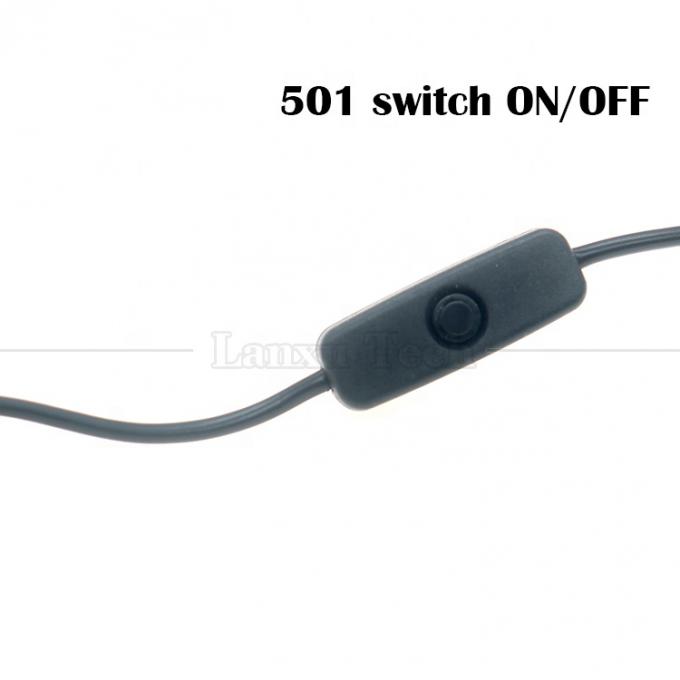 5V USB A Male tot Type C USB Switch Power ON OFF kabel voor Raspberry Pi LED Strip 3