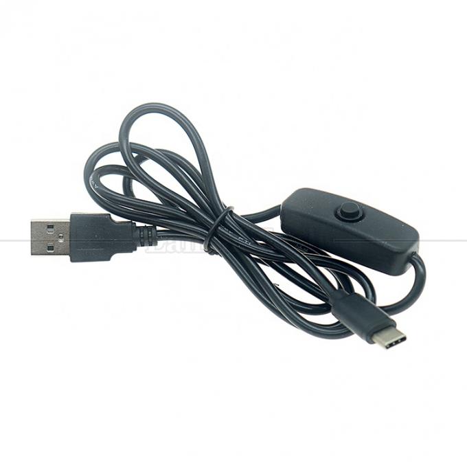 5V USB A Male tot Type C USB Switch Power ON OFF kabel voor Raspberry Pi LED Strip 5
