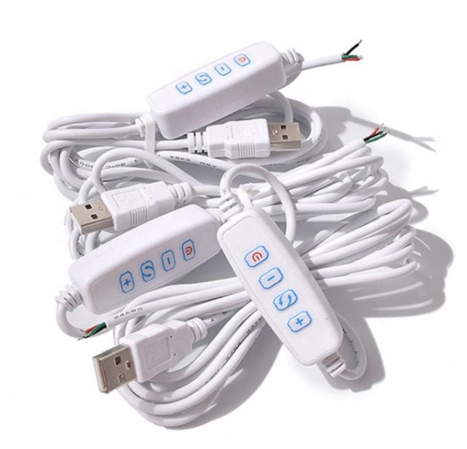 5V LED USB ON OFF Switch Cable Dimmer voor lamp 3