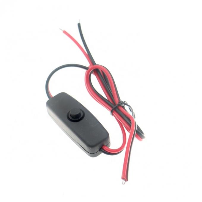 Op maat gemaakte in-line schakelaarknop aan en uit stroomkabel voor ledlampmotor 1